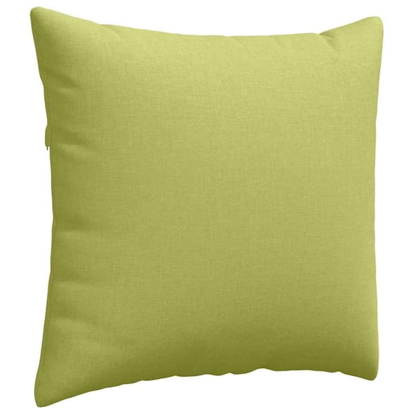 vidaXL Sofapuder 2 pcs Lys grøn 45 x 45 cm Stof