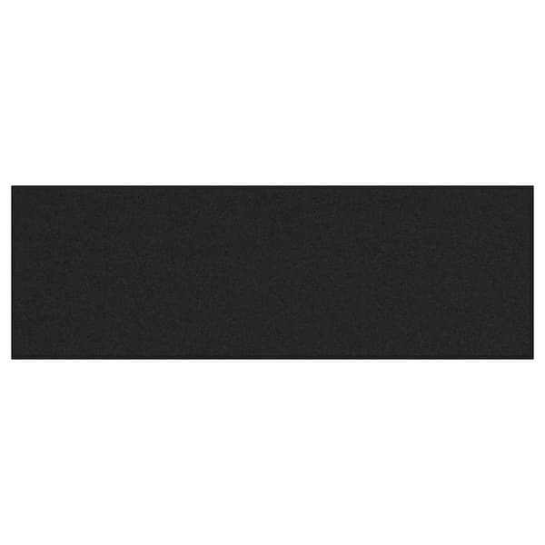 vidaXL Ovenmatto Musta 60 x 180 cm 100% polyamidi