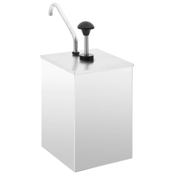 vidaXL saucedispenser 3,5 l rustfrit stål