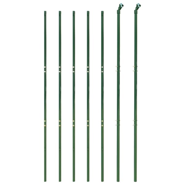 vidaXL Verkkoaita vihreä 1,4x10 m