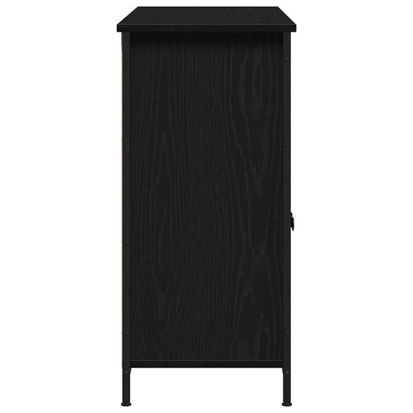 vidaXL Sideboard Sort eg 100 x 35 x 75 cm