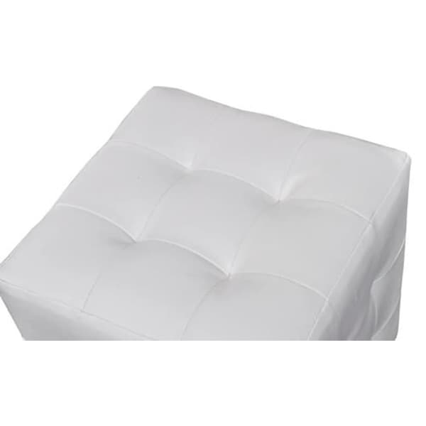 vidaXL kubeformede taburetter hvid