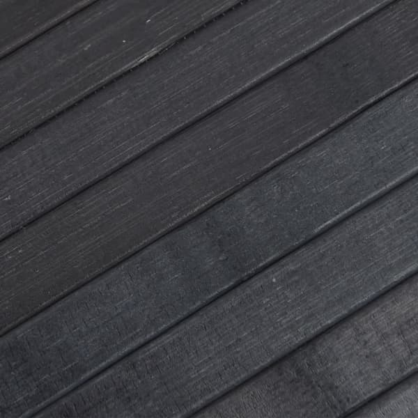 vidaXL gulvtæppe 100x200 cm rektangulær bambus grå