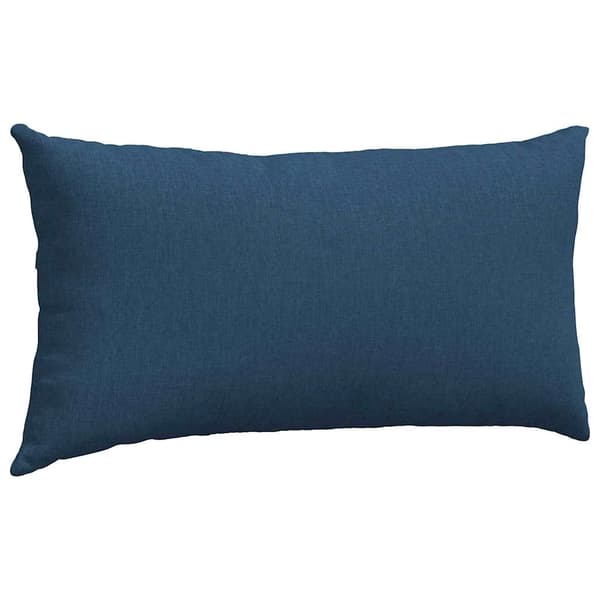 vidaXL Sofapuder 2 pcs Blå 80 x 40 cm Stof