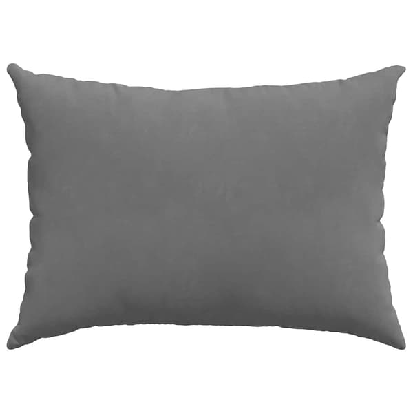 vidaXL Sofapuder 2 pcs Mørkegrå 70 x 50 cm Stof