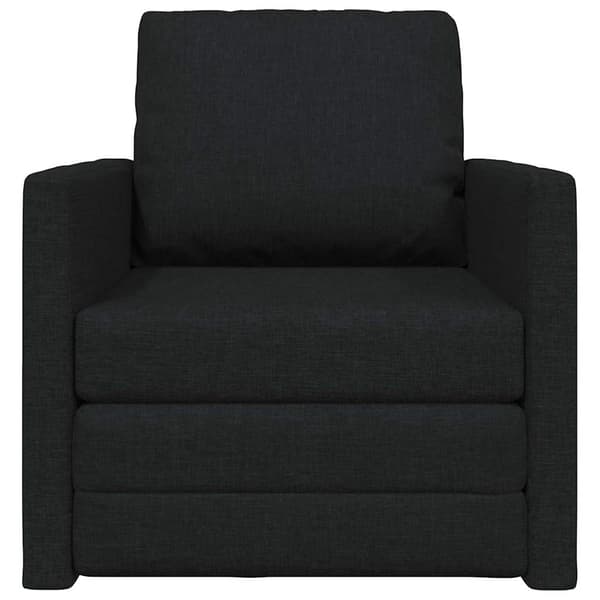 vidaXL Sovesofa 60cm Sort Stof
