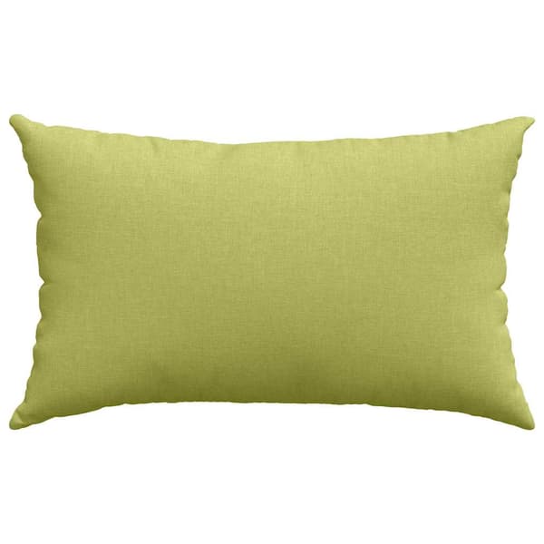 vidaXL Sofapuder 2 pcs Lys grøn 50 x 30 cm Stof