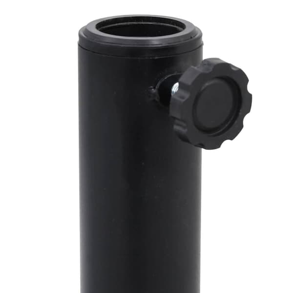 vidaXL Parasolfod Sort Ø38-48 mm