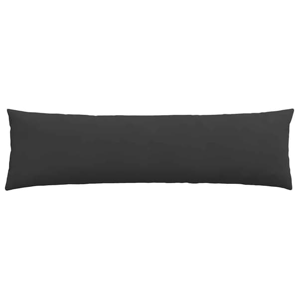 vidaXL Sofapuder 2 pcs Sort 145 x 40 cm Stof