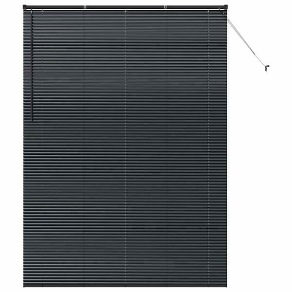 vidaXL Persienner Sort 220 x 160 cm Aluminium