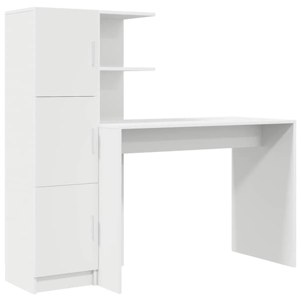 vidaXL Pöytä 2 pcs Valkoinen