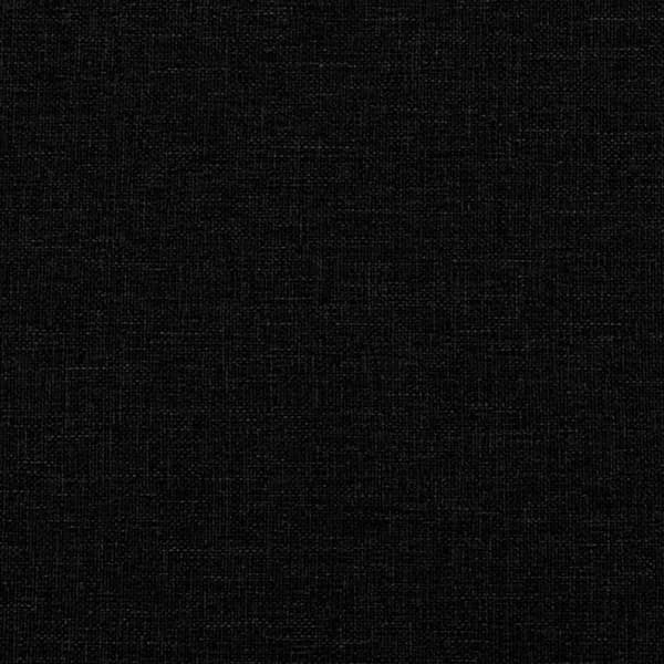 vidaXL Sengeramme sort 90x190 cm stof