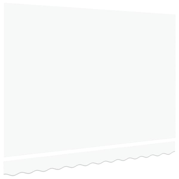 vidaXL Reservedug til markise Hvid 280 x 245 cm Polyester