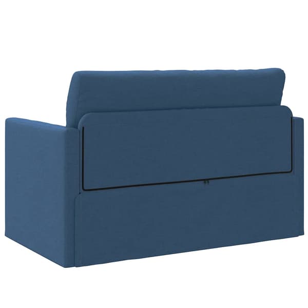 vidaXL Sovesofa 110cm Blå Stof