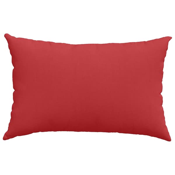 vidaXL Sofapuder 2 pcs Rød 60 x 40 cm Stof
