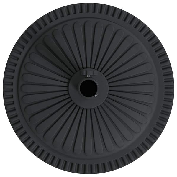 vidaXL Parasolfod Sort Ø38-48 mm