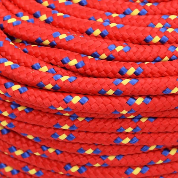 vidaXL Veneköysi punainen 6 mm 250 m polypropeeni