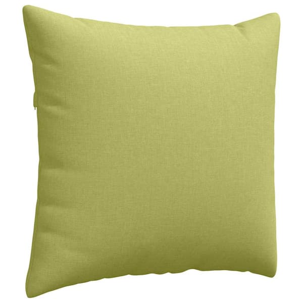 vidaXL Sofapuder 2 pcs Lys grøn 50 x 50 cm Stof