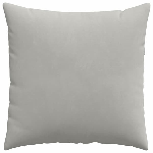vidaXL Sofapuder 2 pcs Lysegrå 60 x 60 cm Stof