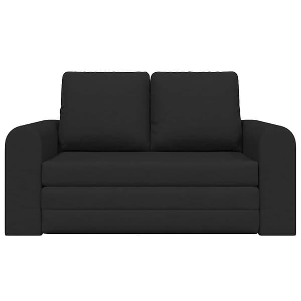 vidaXL Sovesofa 60cm Sort Stof