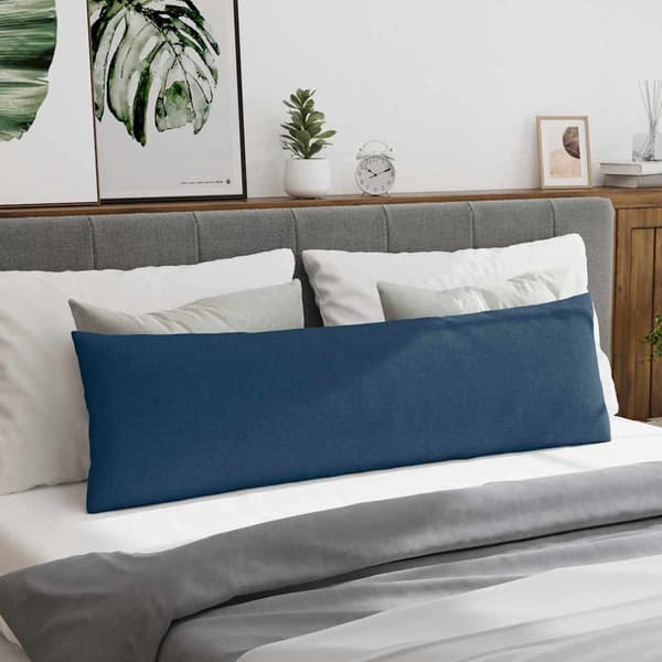 vidaXL Sofapuder 2 pcs Blå 145 x 40 cm Stof