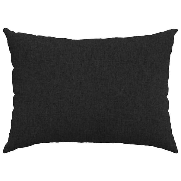 vidaXL Sofapuder 2 pcs Sort 70 x 50 cm Stof