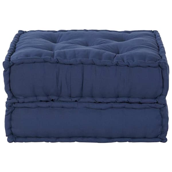vidaXL Pude Blå 70 x 70 x 36 cm Polyester