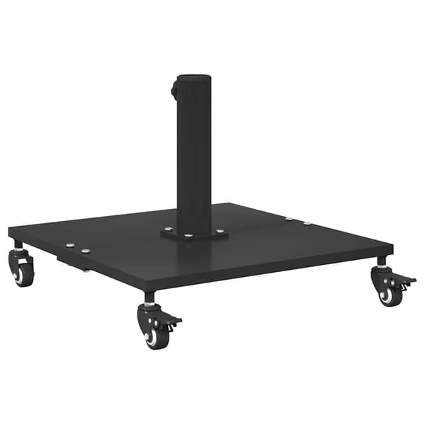vidaXL Parasolfod Sort 45 x 45 x 31,5 cm