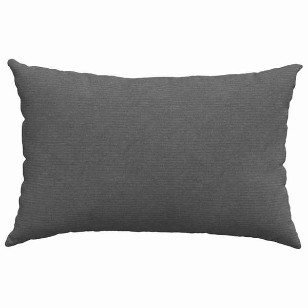 vidaXL Sofapuder 2 pcs Mørkegrå 60 x 40 cm Velourstof