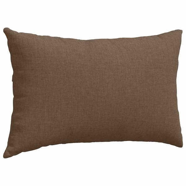 vidaXL Sofapuder 2 pcs Brun 50 x 30 cm Stof