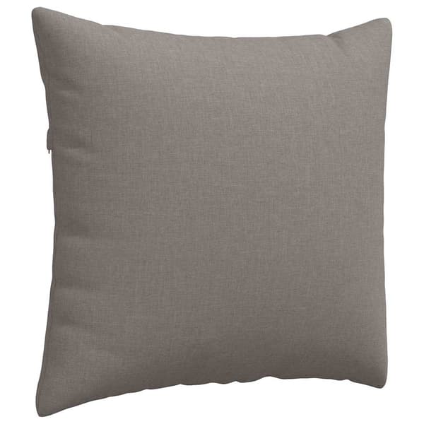 vidaXL Sofapuder 2 pcs Gråbrun 50 x 50 cm Stof