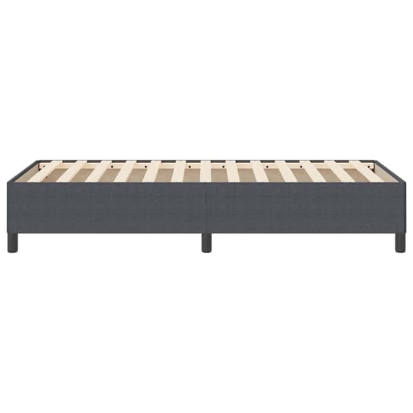vidaXL Box spring seng Mørkegrå 100 x 200 cm Velourstof