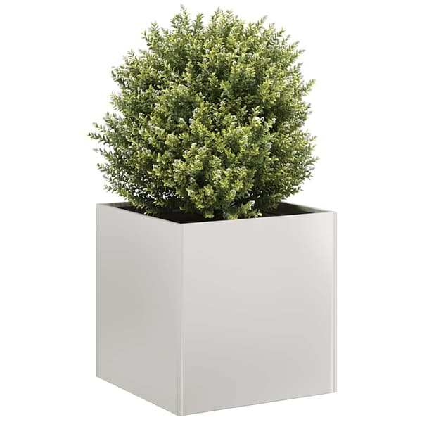 vidaXL plantekasse 40x40x40 cm rustfrit stål