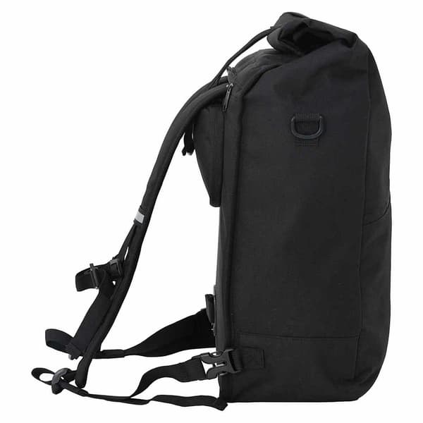 vidaXL Cykeltaske Sort 33 x 16 x 60 cm Polyester