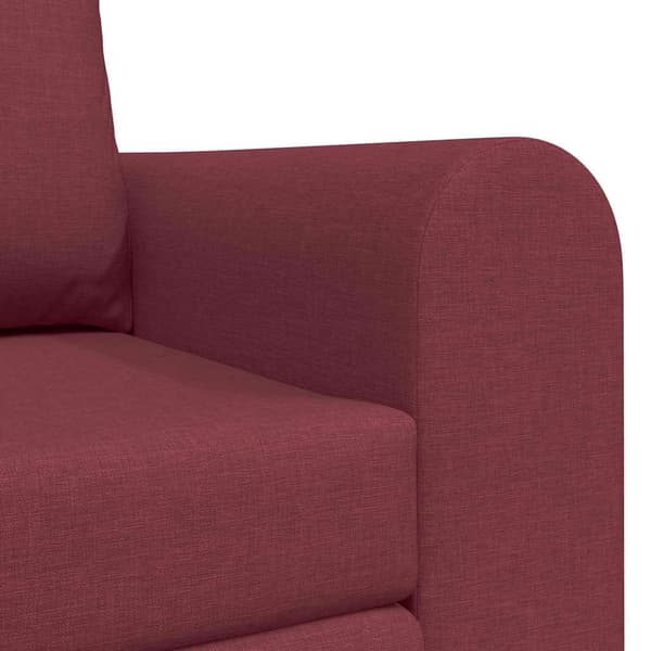 vidaXL Sovesofa 60cm Vinrød Stof
