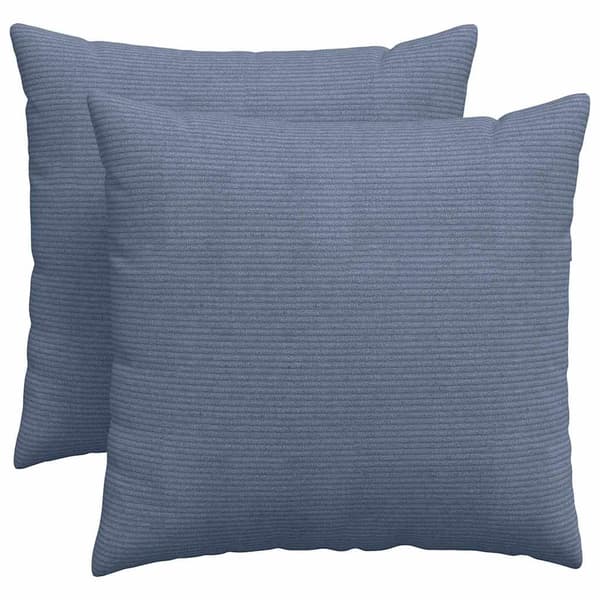 vidaXL Sofapuder 2 pcs Blå 50 x 50 cm Velourstof