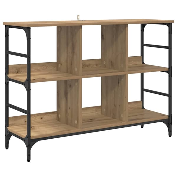 vidaXL Sideboard Artisan Egetræ 102 x 32 x 73,5 cm