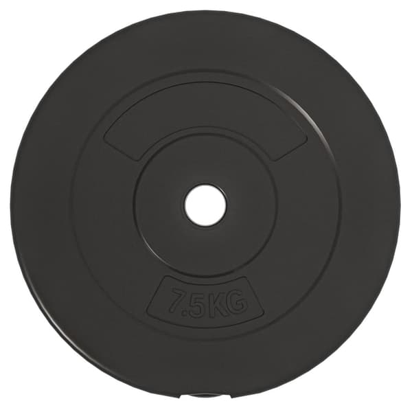 vidaXL vægtskiver 6 stk. 30 kg cement