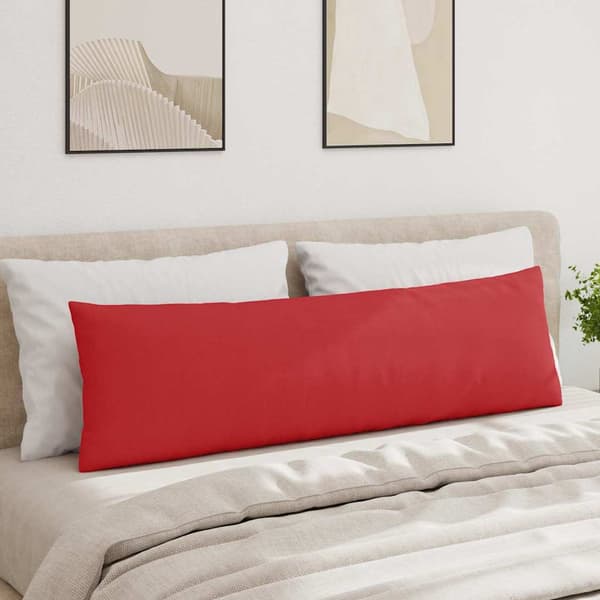 vidaXL Sofapuder 2 pcs Rød 145 x 40 cm Stof