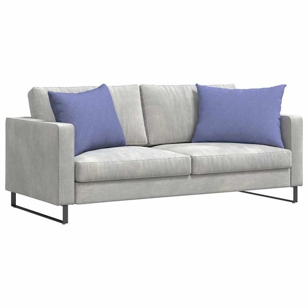 vidaXL Sofapuder 2 pcs Jeans blå 70 x 50 cm Stof