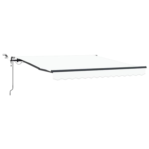 vidaXL Markisedug Hvid 300 x 250 cm Polyester