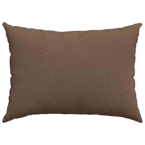vidaXL Sofapuder 2 pcs Brun 70 x 50 cm Stof