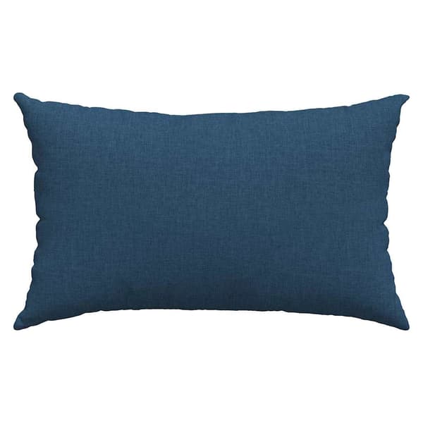 vidaXL Sofapuder 2 pcs Blå 50 x 30 cm Stof