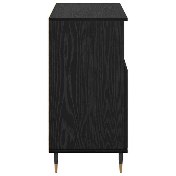 vidaXL Sideboard Sort eg 60 x 35 x 70 cm