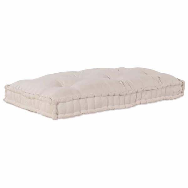 vidaXL Palle Sofa Pude Creme Stof