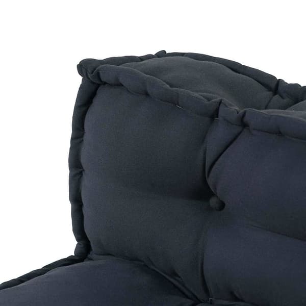 vidaXL Modulært patchwork sofa 2 pcs Antracit 120 x 80 x 38 cm Stof