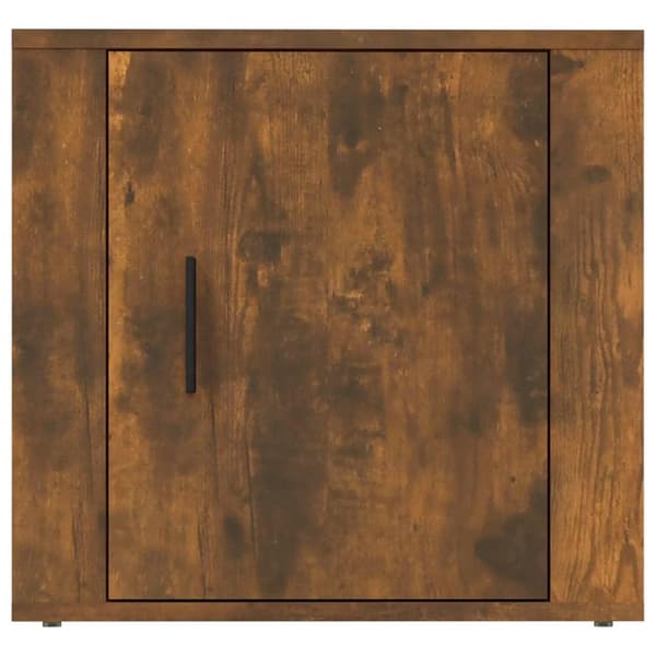 vidaXL sengebord 50x39x47 cm røget egetræsfarve