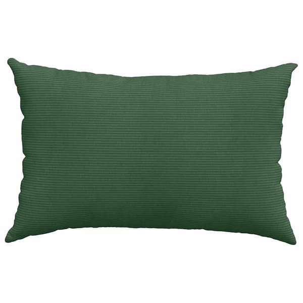 vidaXL Sofapuder 2 pcs Mørkegrøn 60 x 40 cm Velourstof