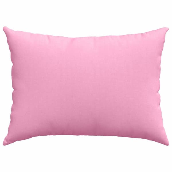 vidaXL Sofapuder 2 pcs Lyserød 70 x 50 cm Stof