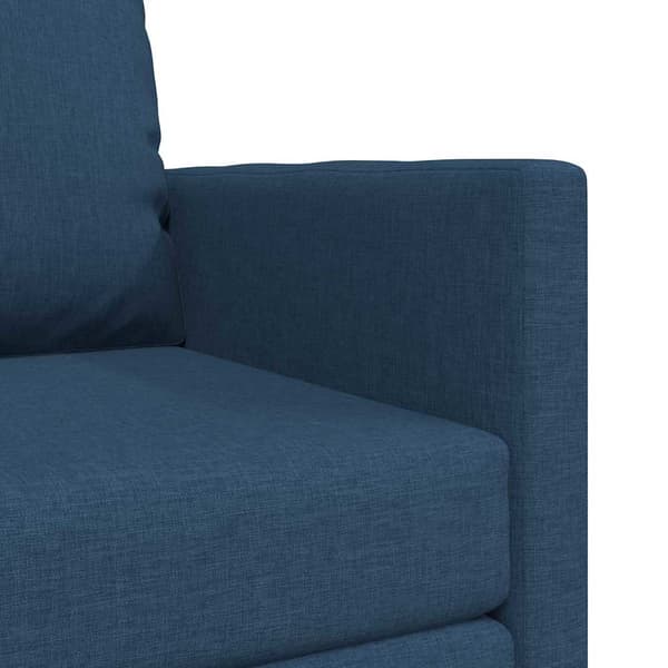 vidaXL Sovesofa 60cm Blå Stof